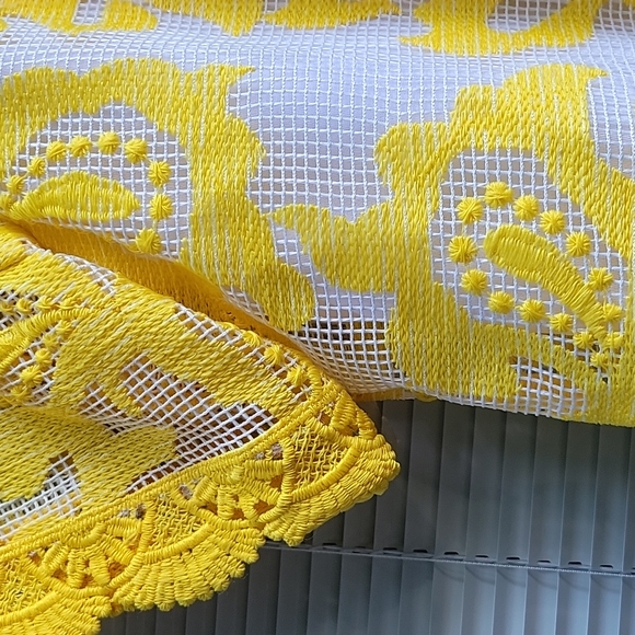 CHARTER CLUB YELLOW BLOUSE NWOT - Picture 5 of 11